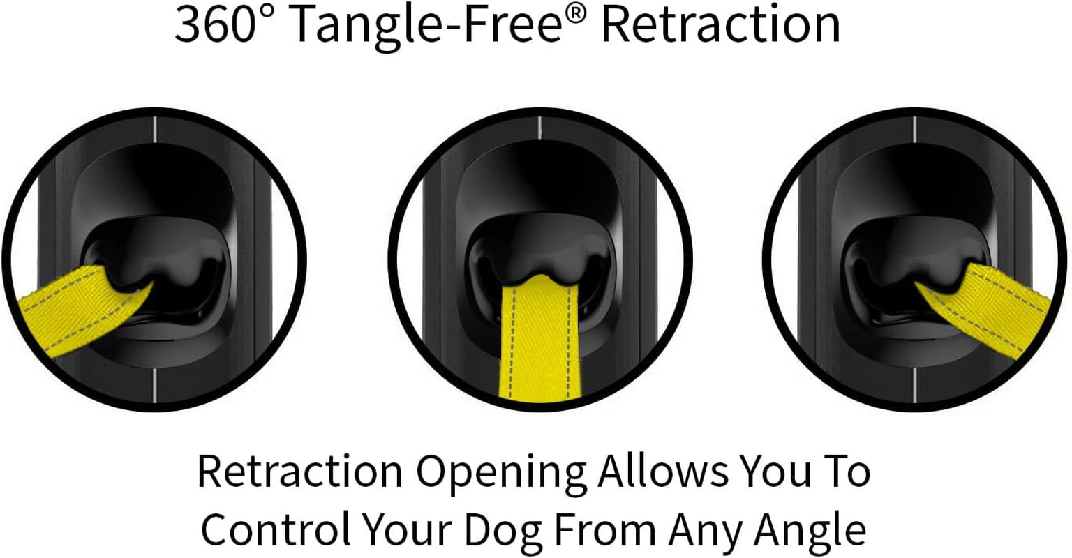 Automatic Retractable Dog Leash - Dual Size Options with Brake & Lock Safety System